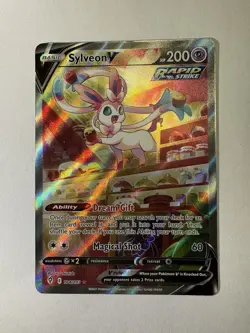Pokemon Sylveon V 184/203 Evolving Skies Full Art Holo Ultra Rare - Image 1