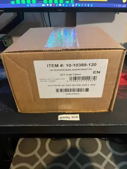 Pokemon TCG Mega Moonlit Tins Case of 6 Factory Sealed Double Boxed - Image 1