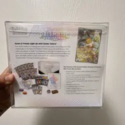 Pokemon TCG Prismatic Evolutions Elite Trainer Box Promo Eevee 2025 - Image 2