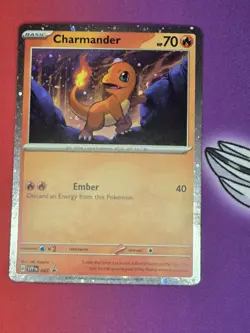 Charmander - SVP047 - Pokemon Scarlet & Violet Promo Ultra Rare Holo Card NM - Image 1