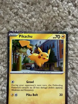 Pikachu 2023 Pokemon McDonald's Match Battle Holo 006/015 - Image 3