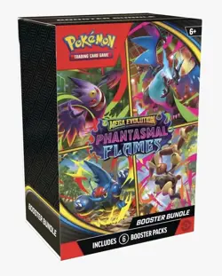 Pokemon TCG Mega Evolution Phantasmal Flames Booster Bundle |BRAND NEW SEALED - Image 1