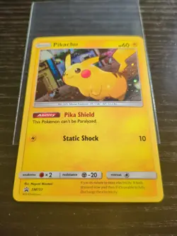 The Pokemon Company Pikachu SM157 SM Promo Holo English Basic 60HP - Image 1