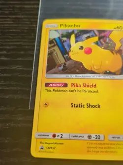 The Pokemon Company Pikachu SM157 SM Promo Holo English Basic 60HP - Image 3