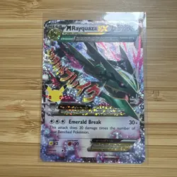 Pokemon TCG M Rayquaza EX 76/108 Celebrations 25th Anniversary NM - Image 1