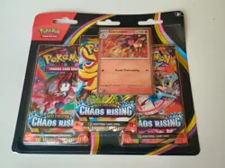 Pokemon Mega Evolution Chaos Rising - Charmeleon Sealed 3-Pack Booster Blister - Image 1
