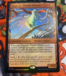 MTG Foil 1X Ragavan, Nimble Pilferer X1 Multiverse Legends (#21) Magic - Image 1