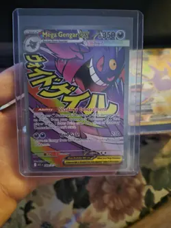 Pokemon TCG Mega Gengar EX 269/217 Japanese Secret Rare Full Art Holo - Image 1