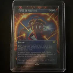 Force of Negation (Borderless) Double Masters 2022 Foil - Image 1