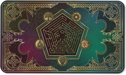 Mana Blast (Stitched) - MTG Playmat - Compatible for Magic The Gathering Play... - Image 1