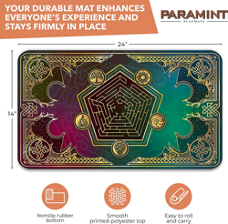 Mana Blast (Stitched) - MTG Playmat - Compatible for Magic The Gathering Play... - Image 2