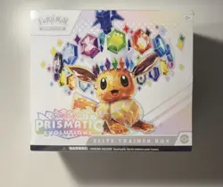 Pokemon Prismatic Evolutions Elite Trainer Box ETB Factory Sealed In Hand Eevee - Image 1