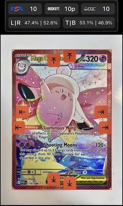 Mega Clefable Ex SIR 119/088 Perfect Order Pokemon TCG English - Image 3