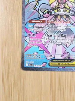 Mega Diancie ex 267/217 Mega Attack Rare Holo Ascended Heroes Pokemon NM - Image 5