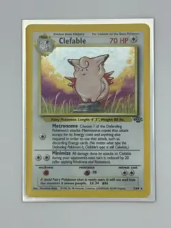 Pokemon Clefable Holo Base Set Unlimited #1/64 Vintage - Image 5