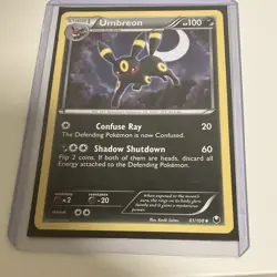 The Pokemon Company Umbreon 61/108 Dark Explorers 2012 Uncommon Regular EN 100HP - Image 1