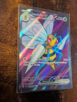 Beedrill ex 98/86 Full Art Double Ultra Rare Pokemon Chaos Rising NM - Image 3