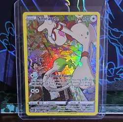Pokemon TCG Smeargle TG10/TG30 Silver Tempest TG Holo Eng Basic 70 HP - Image 1