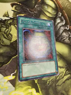 Pot of Greed LOB-119 The Legend of Blue Eyes White Dragon 1st Edition Yugioh - Image 2
