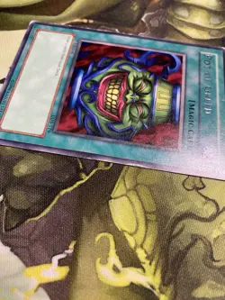 Pot of Greed LOB-119 The Legend of Blue Eyes White Dragon 1st Edition Yugioh - Image 3