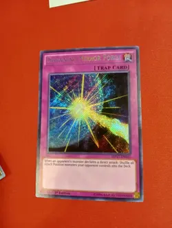 Yu-Gi-Oh! Drowning Mirror Force MP17-EN041 Secret Rare 1st Edition Light Played - Image 1
