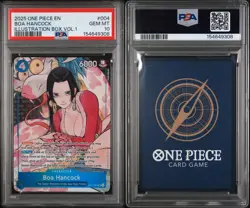 2025 One Piece EN Illustration Box Vol.1 #004 Boa Hancock PSA 10 GEM MINT - Image 3