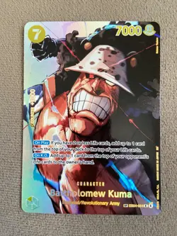 Bartholomew Kuma SP One Piece TCG EB04-054 R English OP-16 The Time of Battle - Image 1