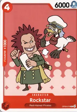 Rockstar C Emperors in the New World OP09-016 One Piece TCG - Image 1