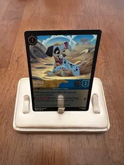 Disney Lorcana TCG Patch Playful Pup 30/P2 Cold Foil Reing of Jafar Card Promo - Image 1