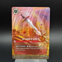 Disney Lorcana - The Sword Of Shan-Yu - Reign Of Jafar 219/204 Enchanted - Image 1