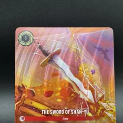 Disney Lorcana - The Sword Of Shan-Yu - Reign Of Jafar 219/204 Enchanted - Image 2