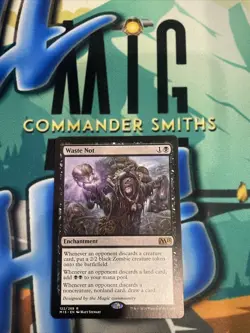 1x Waste Not NonFOIL Core Set 2015 (122) MTG NM Near Mint - Image 1