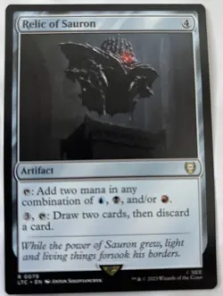 Relic of Sauron Commander: the Lord of the Rings: Tales of Middle-Earth Regular - Image 1