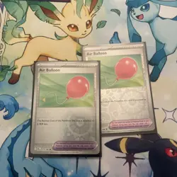 Pokemon TCG S&V Black Bolts Air Balloon 079/086 NM Reverse Holo X2 - Image 1