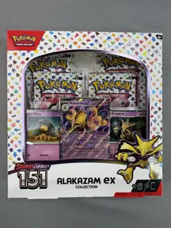 Pokemon TCG Scarlet & Violet 151 Alakazam EX Collection Box - Sealed/ NEW - Image 1