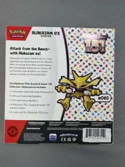 Pokemon TCG Scarlet & Violet 151 Alakazam EX Collection Box - Sealed/ NEW - Image 3