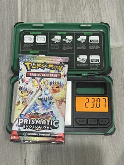 🔥 🔥 HEAVY PACK Pokemon TCG-Prismatic Evolutions Booster Pack-Sealed 23.07g🔥 - Image 1