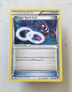 Gengar Spirit Link 95/119 XY - Phantom Forces Regular Pokemon Tcg Near Mint - Image 1