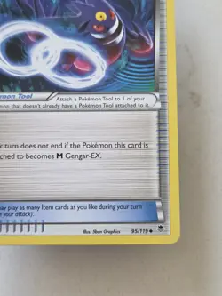 Gengar Spirit Link 95/119 XY - Phantom Forces Regular Pokemon Tcg Near Mint - Image 3