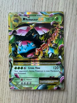 Pokemon TCG M Venusaur EX XY Evolutions 2/108 Mega Holo Rare - Image 1