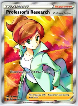 Professor's Research SWSH152 Holo Promo Sword & Shield Promo Pokemon Holo NM - Image 1