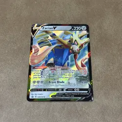 ZACIAN V SWSH018 PROMO SWORD & SHIELD PROMO POKEMON - Image 1