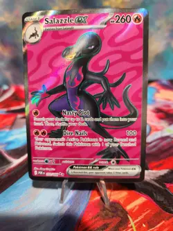 Salazzle ex 101/88 Double RareFull Art Pokemon Perfect Order - Image 1