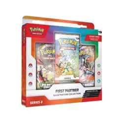 Pokemon TCG: First Partner Illustration Collection Series 2 Factory Sealed Box - Image 1