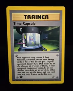 Pokemon TCG - TIME CAPSULE #90 - 1ST EDITION - RARE - NEO GENESIS (2000) - LP/NM - Image 1