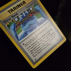 Pokemon TCG - FOCUS BAND - 86/111 - RARE - UNLIMITED - NEO GENESIS (2000) - MP - Image 3