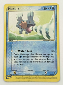 Mudkip 65/97 LP Dragon Common Pokemon Ereader Vintage Lightly Played - Image 2