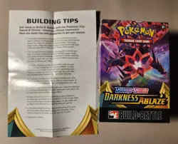 EMPTY Pokemon TCG Darkness Ablaze Build & Battle Box (box & tip sheet only) - Image 1