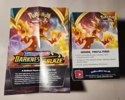 EMPTY Pokemon TCG Darkness Ablaze Build & Battle Box (box & tip sheet only) - Image 2