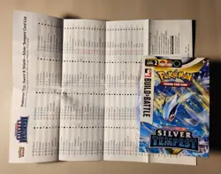 EMPTY Pokemon TCG Silver Tempest Build & Battle Box (box & insert only) - Image 1